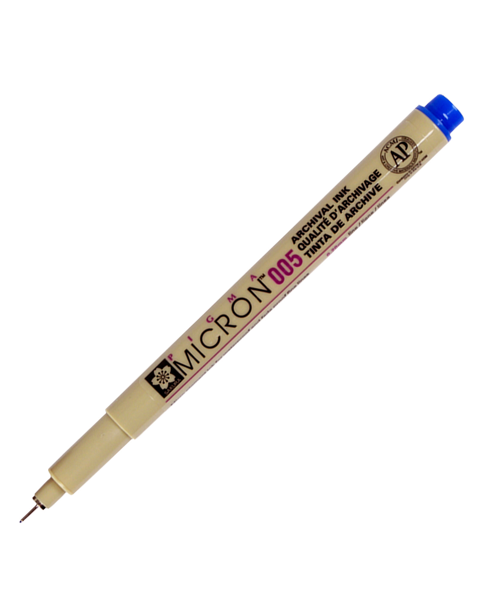 Sakura Pigma Micron 005, Blue, 0.2mm - The Art Store/Commercial Art Supply